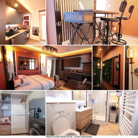Luxury Studio, Rez De Chaussee, Parking Prive Video Surveillance, Canape Haute Qualite Convertible Couchage 2 Personnes, Centre Ville Proche, Restaurant, Boulangerie 2 Minutes A Pied, Terrasse - 800Metre Carre De Terrain - Gere Par Presta-Zen'Service Verdun-sur-Meuse ภายนอก รูปภาพ