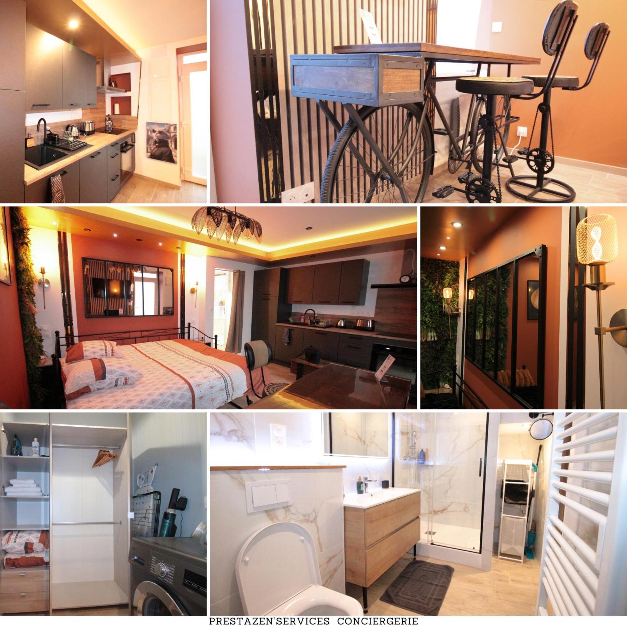 Luxury Studio, Rez De Chaussee, Parking Prive Video Surveillance, Canape Haute Qualite Convertible Couchage 2 Personnes, Centre Ville Proche, Restaurant, Boulangerie 2 Minutes A Pied, Terrasse - 800Metre Carre De Terrain - Gere Par Presta-Zen'Service Verdun-sur-Meuse ภายนอก รูปภาพ